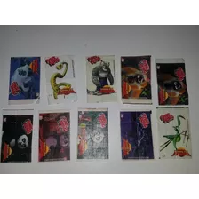 10 X Figurinhas Chiclete Ping Pong Kung Fu Panda