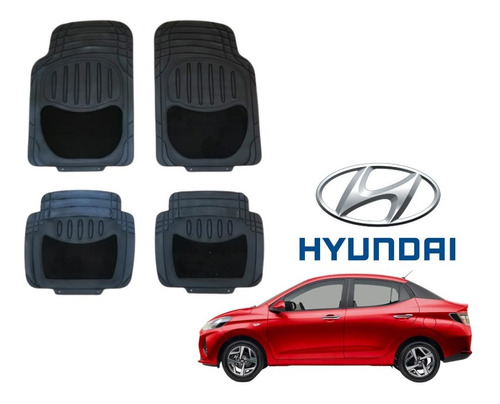 Kit De Tapetes Uso Rudo Para Hyundai I10 Sedan Foto 2
