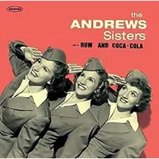 Andrew Sisters Rum & Coca Cola 180g Europe Import Lp Vinilo