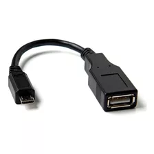 Cable Adaptador Micro Usb Macho A Usb Hembra Otg Celu Tablet