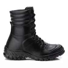 Bota Coturno Militar Motociclista Salazari Preto 701