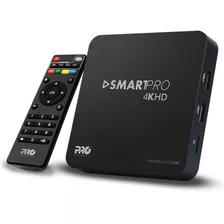 Smartpro Tv Box Android Com Netflex Pro Eletronic 4k Hd 2gb