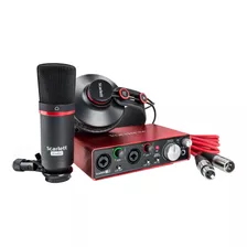 Kit Interface Scarlett 2i2 Studio (3ª Geração) - Focusrite