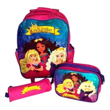 Kit Mochila Infantil + Lancheira Térmica + Estojo