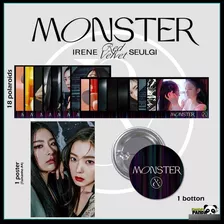 Kpop | Kit Seulgi & Irene Red Velvet Monster Com Poster