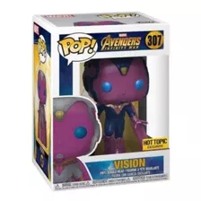 Funko Pop Vision #307 Avengers Hot Topic C/ Protector
