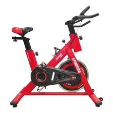 Bicicleta Fija Expert Gym002006 Para Spinning Color Rojo Y Negro