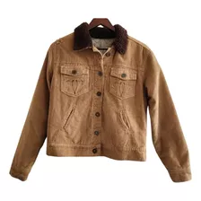 Campera Camel De Corderoy Matelaseada Gloria Xl Mujer Promo