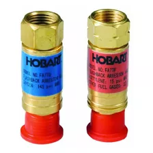 Hobart ******* Montaje De La Antorcha Flashback Arrestor.