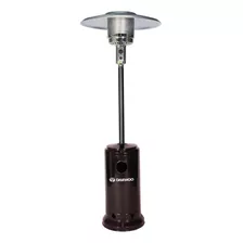 Calefactor Daewoo Estufa Para Exterior Patio A Gas Hongo Color Negro