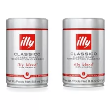 Illy Café En Grano Clásico 250 G Paquete De 2 Piezas