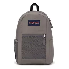 Mochila Jansport Zone Pack Graphite Grey Color Gris Oscuro Diseño De La Tela Liso