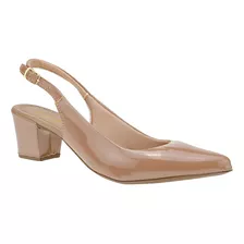 Sapato Scarpin Feminino Scarpin Slingback Sapato Salto Baixo