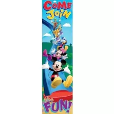 Eureka Casa De Mickey Mouse Ven A Divertirte! Banner Vertica