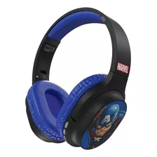 Audífonos Diadema Bluetooth Marvel Original Capitán America