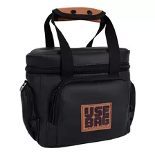 Bolsa Térmica Fitness Marmita Lancheira Black Porta Marmita