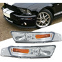 Ford Mustang 1994 - 1998 Juego De Faros Fondo Negro Y Crom