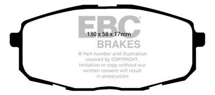 Ebc For 09-12 Hyundai Elantra 2.0 Touring Ultimax2 Front Ccn Foto 5