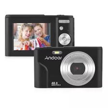 Câmera Digital Portátil Andoer 48mp 1080p 2,4 Polegadas Ips