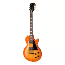 Guitarra Eléctrica Gibson Modern Collection Les Paul Studio De Arce/caoba Tangerine Burst Brillante Con Diapasón De Palo De Rosa