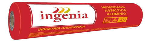 Membrana Asfáltica Aluminio 35 Kg Ingenia Mm