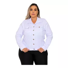  Jaqueta Jeans Plus Size Casaco Com Lycra Moda 