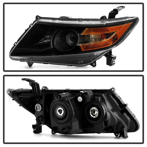 Par Faros Negro Interior Honda Odyssey Lx 2014 3.5l Foto 2