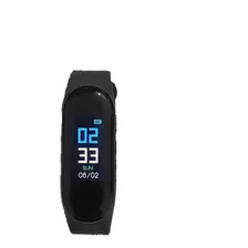 Relogio Smartwatch M3 Monitor Cardíaco Sono Saúde Passo Fit