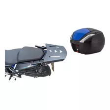 Parrilla Para Moto Pulsar Ns 200/160 Y Baúl Tomcat 34 Litros