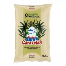 Açúcar Natural Demerara Caravelas Pacote 1kg