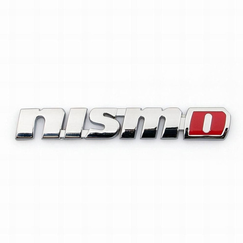 Emblema Logo Para Nissan Nismo Metlico 12.3x1.9cm Foto 2