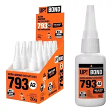 Kit 10 Colas Instantânea Multiuso Cola Tudo 793 Up Bond 20g