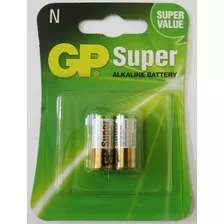 Cartón Pack Por2 Pilas Gp N Lr1 Super Alcalina 1.5v Sellada