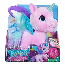 Furreal Flyalots Interativo De Pelúcia Unicornio Cor Lilás