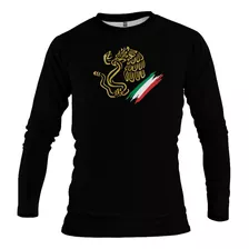 Playera Hombre Escudo De México Oro Águila Dia Del Grito 