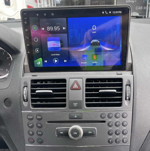 Radio Android Carplay 2+32 Mercedes Benz Clase C 2008-2014 Foto 4