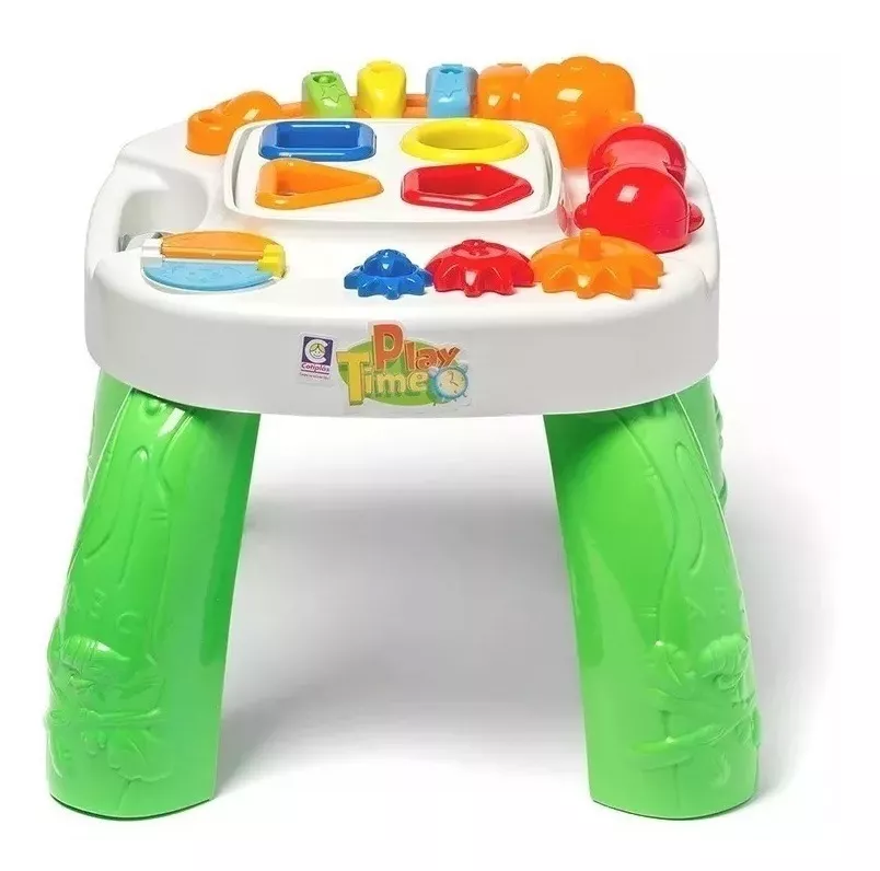 Brinquedo Educativo Playtime Cotiplás Mesinha C/ Atividades