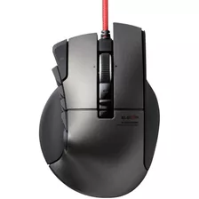 Mouse Gamer Elecom 14 Botones 3500 Ppp Negro Con Cable