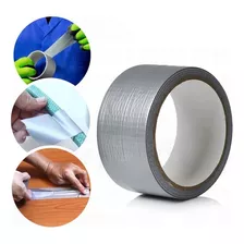 Fita Adesiva Silver Tape Prata 45mm X 10metros