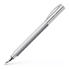 Lapicera Pluma Faber-castell Ambition S. Steel - Medium