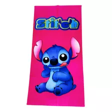 Toalha Infantil Banho Praia Algodão Personagem Lilo Stitch