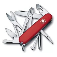 Corta Pluma Victorinox Deluxe Tinker Red 17 Usos 23131 Color Rojo