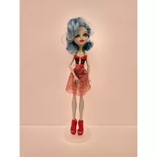 Boneca Monster High Ghoulia Yelps Original Com Suporte Mh28