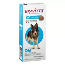 Bravecto Antipulgas Golden Para Cães De 20 A 40 Kg - Msd