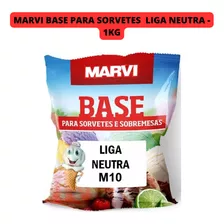 Marvi Liga Neutra Base Para Sorvetes E Sobremesas - Original