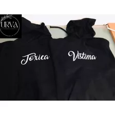 Dúo De Sudadera Pareja, Amigos, Novios Tóxica Y Vistima