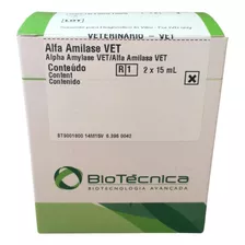 Reagente Alfa Amilase Veterinário 30 Ml Para Laboratório