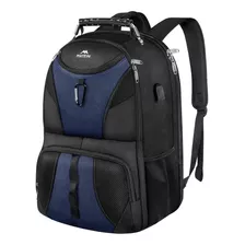 Mochila Porta Laptop Matein 52 L Viaje Usb Tsa Universidad