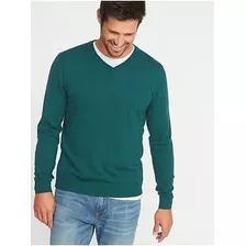 Sweater Pullover Hombre V Bremer Lana Angora Premium