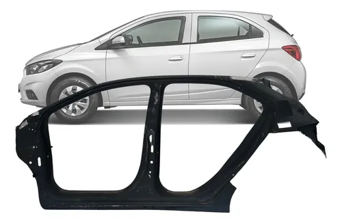 Retalho Lateral Esquerdo Chevrolet Onix/Prisma 13/19 SM20